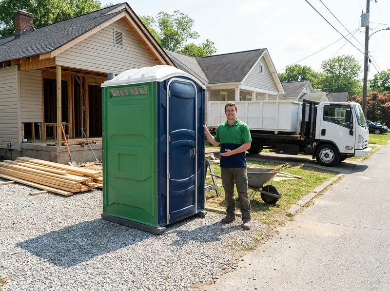 Construction Site Toilet Rental in Knoxville, TN