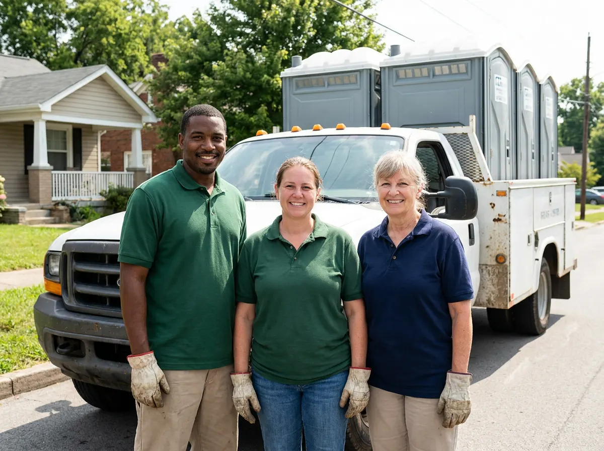 Smoky Mountain Portable Toilet Rental portable toilet rentals team in Knoxville, TN